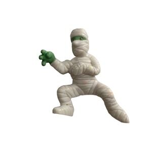 Vintage Heartline Mummy 1988 Toy Figure 4" Collectible Halloween Cake Topper